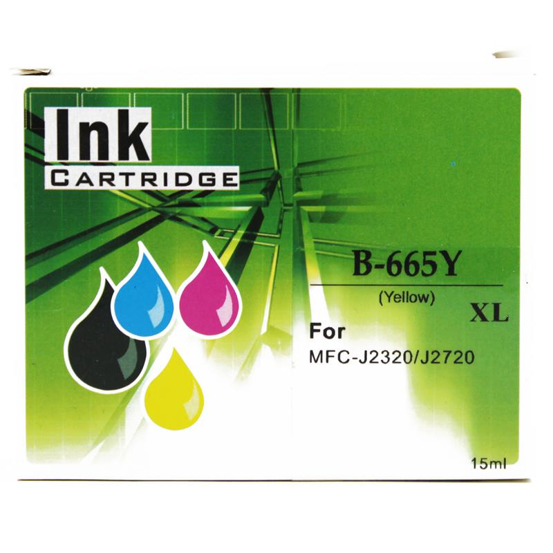 FAST® BROTHER LC665XL 675XL SARI İNK KARTUŞ 15ML