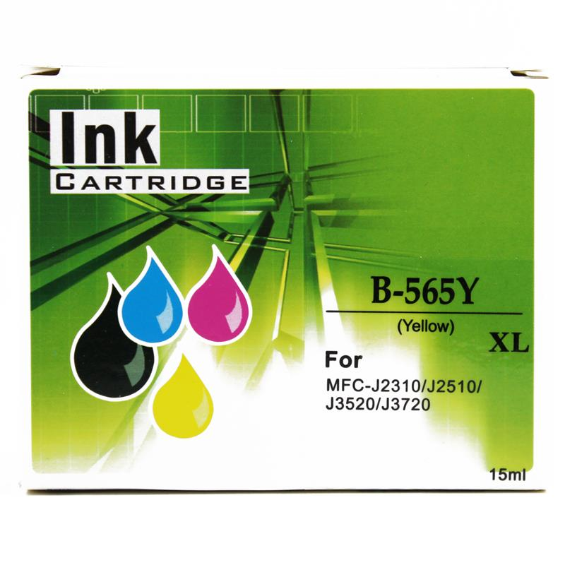 FAST® BROTHER LC565XL SARI İNK KARTUŞ 15ML (V3)
