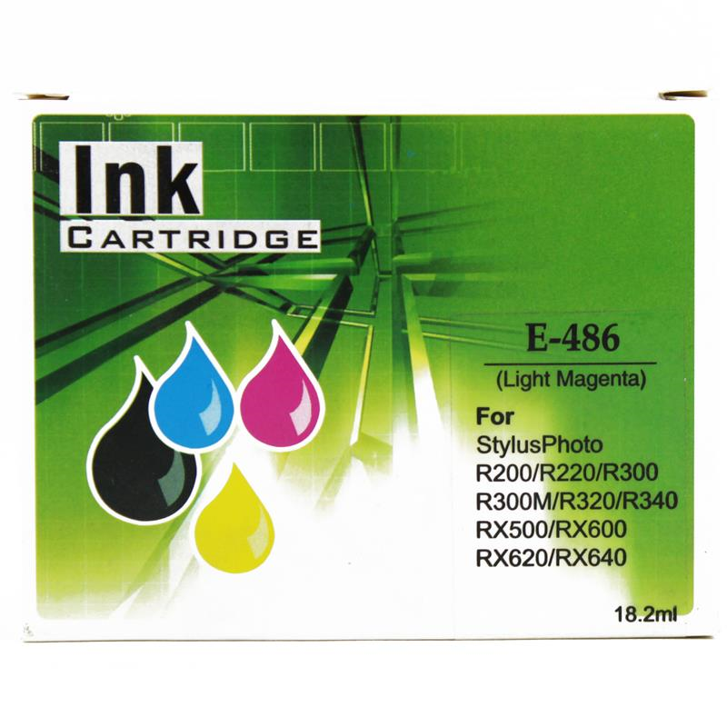 FAST® EPSON T0486 AÇIK KIRMIZI İNK KARTUŞ 18,2ML