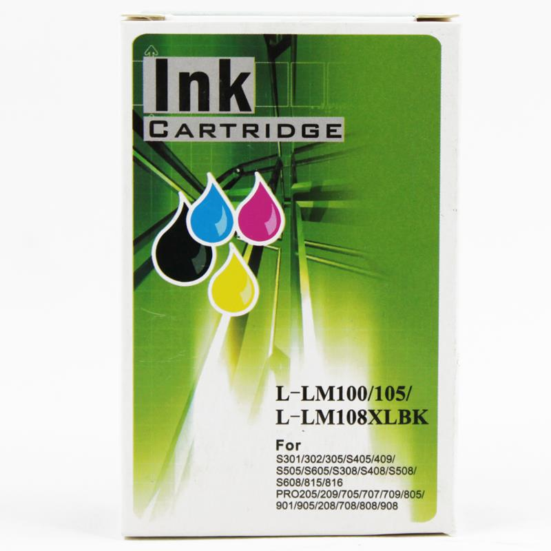 FAST® LEXMARK 100 - 105 - 108XL SİYAH İNK KARTUŞ 19ML