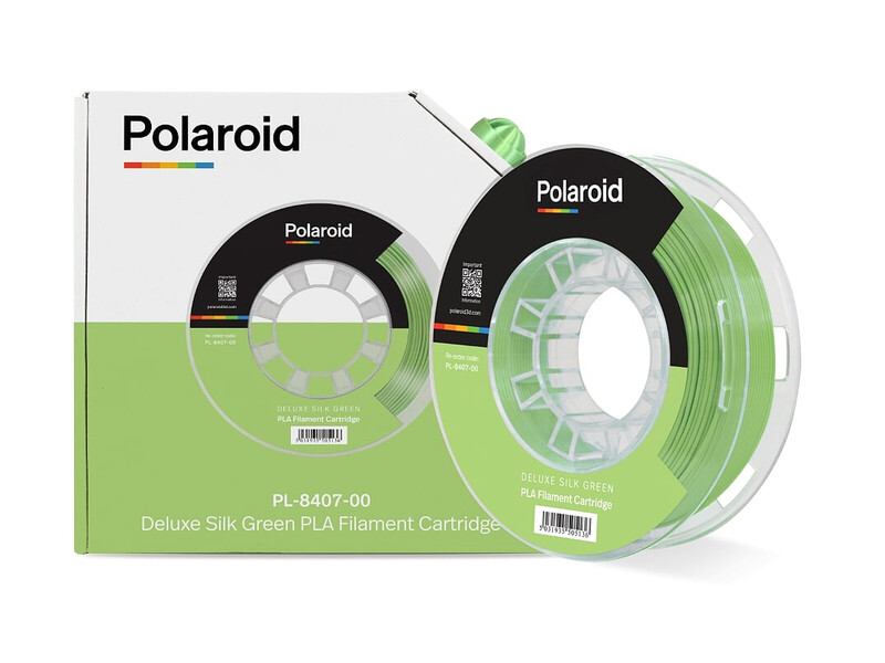 POLAROID 3D FİLAMENT KARTUŞ SILK PLA 250G YEŞİL 1,75mm