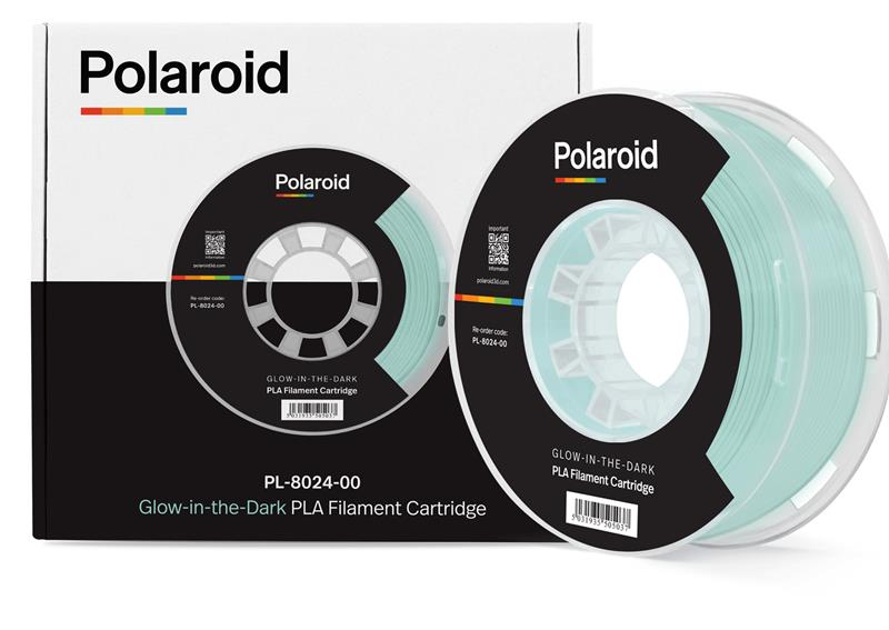 POLAROID 3D FİLAMENT KARTUŞ PLA 1KG KARANLIKTA PARLAYAN YEŞİL V 1,75mm